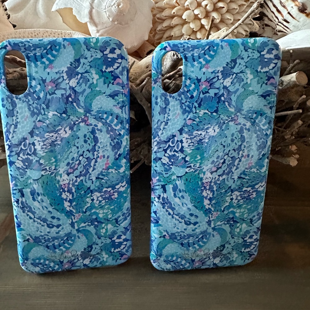 Lilly Pulitzer iPhone XS Max Protective iPhone case Wave after Wave